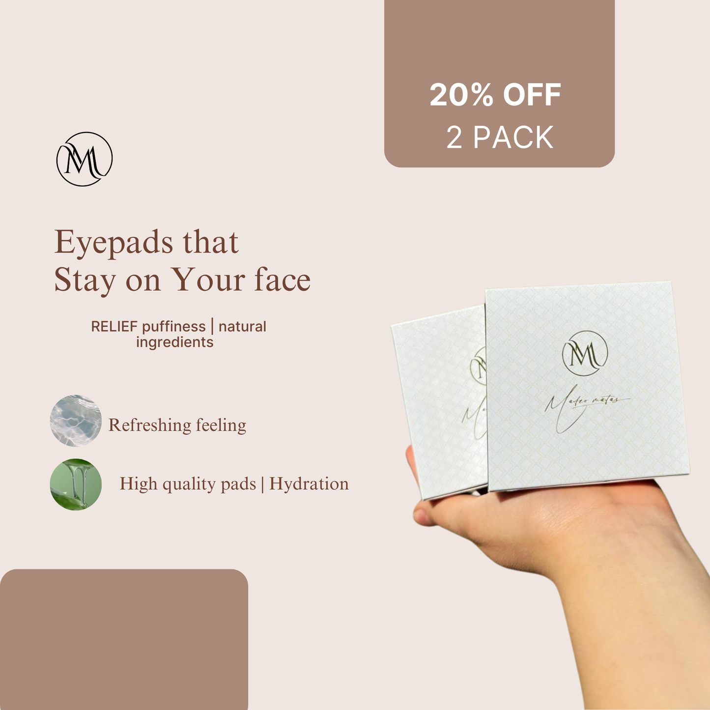 Collagen & Gold Hydrogel Eye Pads